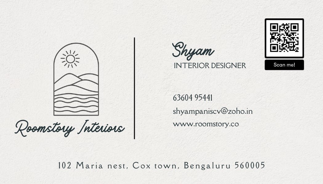 Roomstory Interiors - Shyam, Interior Designer